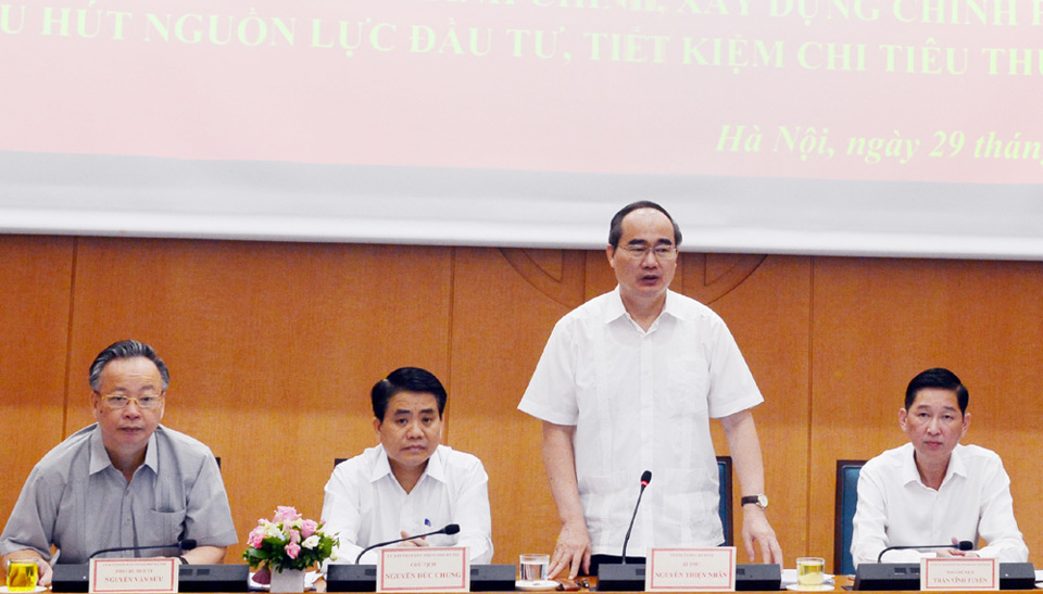 Bí thư Thành ủy TP Hồ Chí Minh: Hà Nội có nhiều cách làm hay, hiệu quả thực hiện cải cách hành chính - Ảnh 1