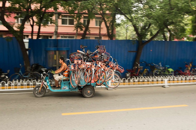 Trung Quốc "quá tải" xe đạp - Ảnh 5