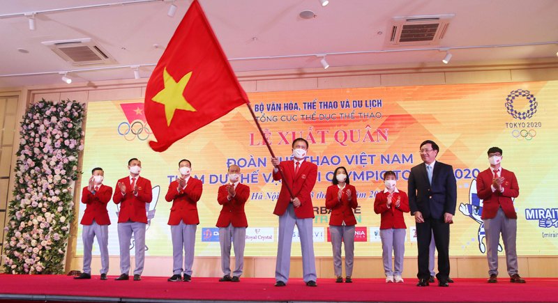 Đoàn Thể thao Việt Nam xuất quân tham dự Olympic Tokyo 2020 - Ảnh 3