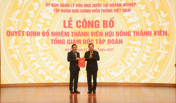 Ông Huỳnh Quang Liêm làm Tổng Giám đốc VNPT - Ảnh 1
