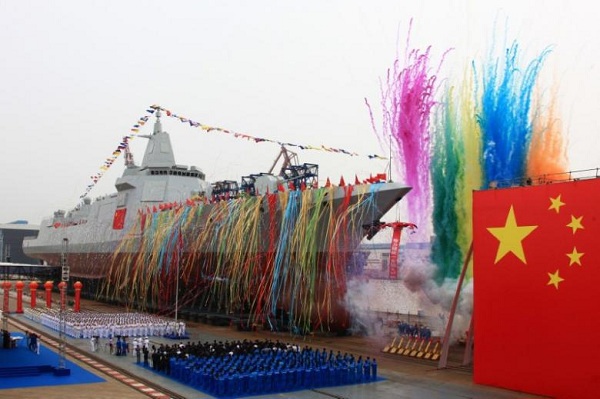 Trung Quốc "trình làng" tàu khu trục mới có vũ khí chống tàu ngầm - Ảnh 1