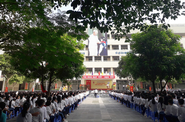 Hà Nội: Hơn 1,8 triệu học sinh náo nức dự lễ khai giảng năm học mới - Ảnh 7