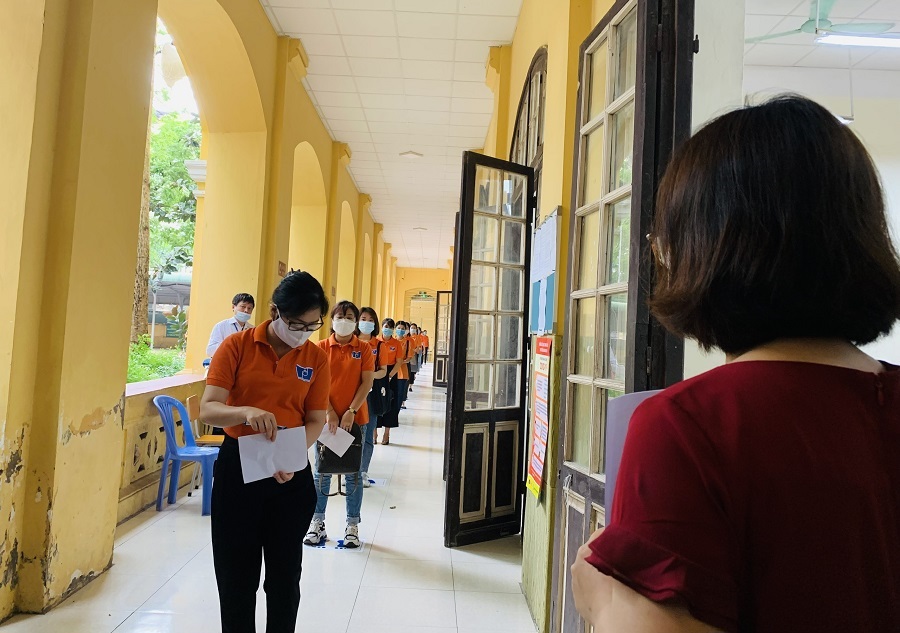 Kỳ thi tuyển sinh lớp 10 tại Hà Nội: 19 thí sinh thuộc diện “có F”, 16 thí sinh thuộc khu phong tỏa - Ảnh 1