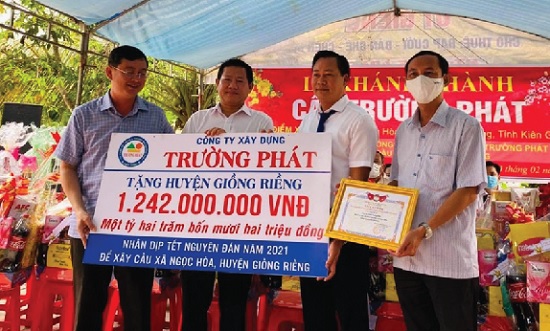 Công ty TNHH Trường Phát với tấm lòng thiện nguyện - Ảnh 1