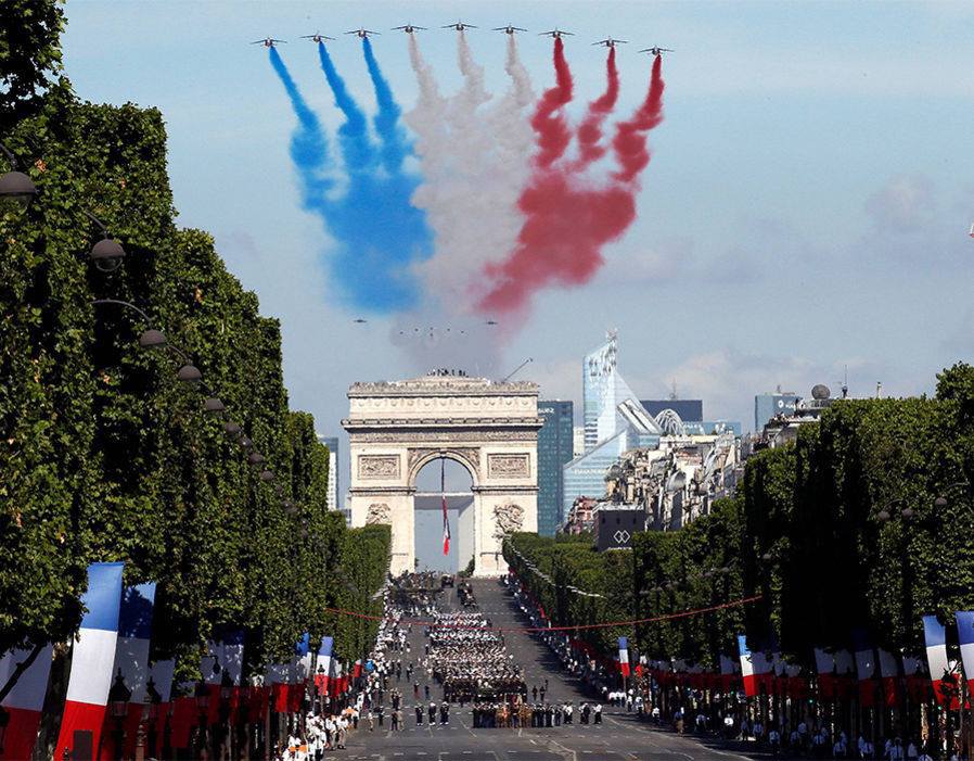 Lễ duyệt binh hoành tráng mừng quốc khánh của Pháp - Ảnh 9