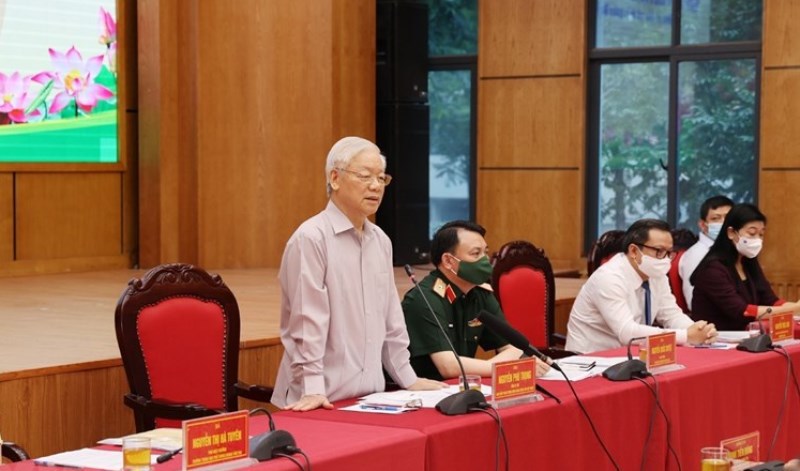 Tổng Bí thư Nguyễn Phú Trọng: Sẽ làm hết sức mình nếu trúng cử Đại biểu Quốc hội khoá XV - Ảnh 2
