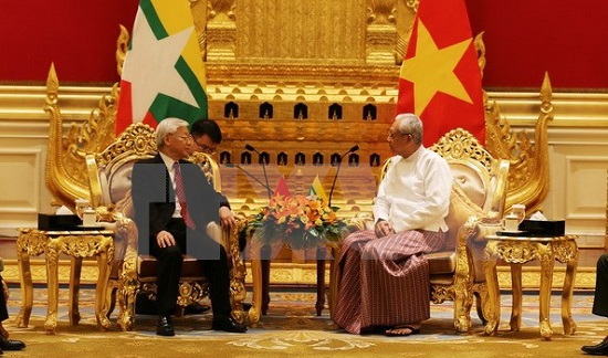 Việt Nam-Myanmar thiết lập quan hệ đối tác, hợp tác toàn diện - Ảnh 1