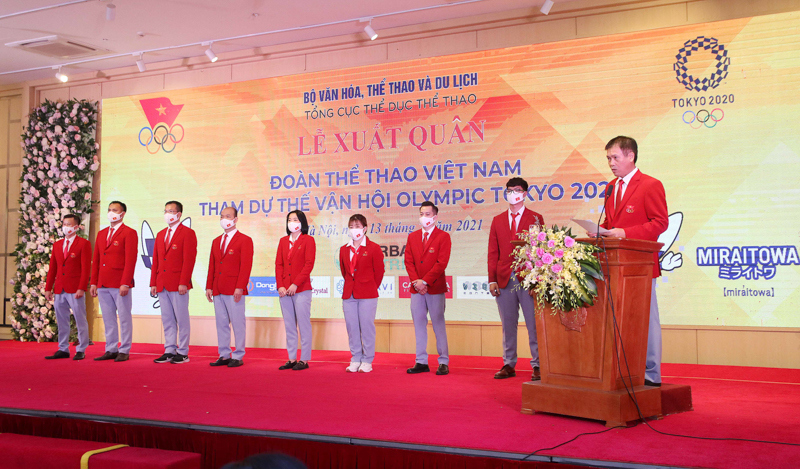 Đoàn Thể thao Việt Nam xuất quân tham dự Olympic Tokyo 2020 - Ảnh 1