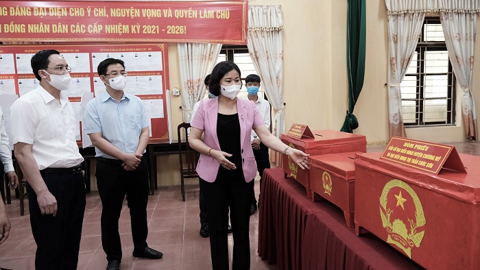 Phó Bí thư Thường trực Thành ủy Nguyễn Thị Tuyến: Hà Nội xây dựng kịch bản 4 tình huống để tổ chức thành công cuộc bầu cử - Ảnh 3