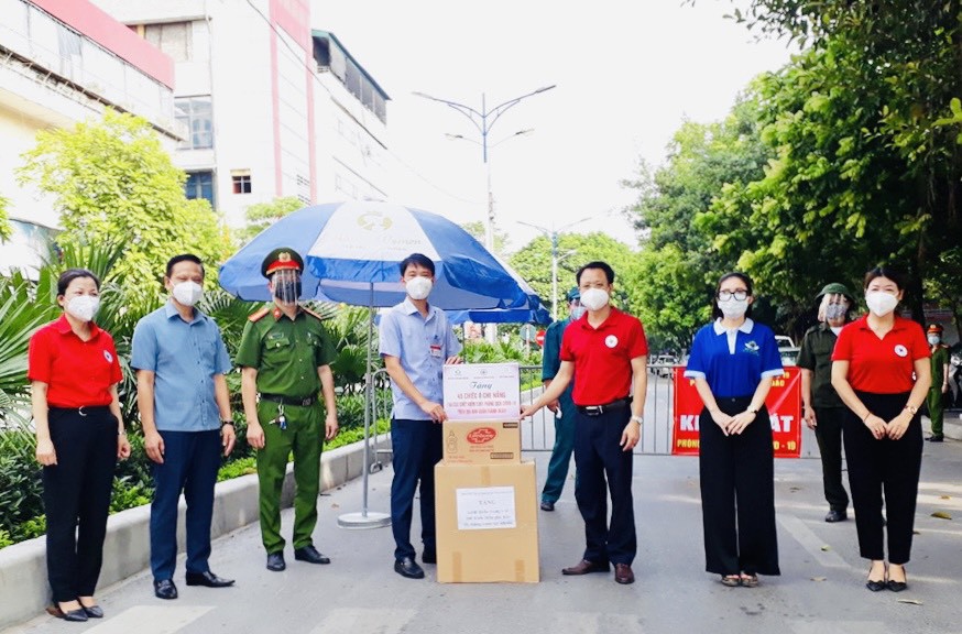 Quận Thanh Xuân: Hỗ trợ cho các trường hợp gặp khó khăn do đại dịch - Ảnh 1