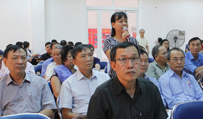 Cử tri quận Thanh Xuân kiến nghị các vấn đề dân sinh - Ảnh 3