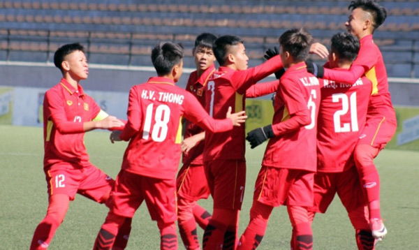 Tinh thần thi đấu của các cầu thủ U16 Việt Nam rất đáng khen ngợi - Ảnh 1
