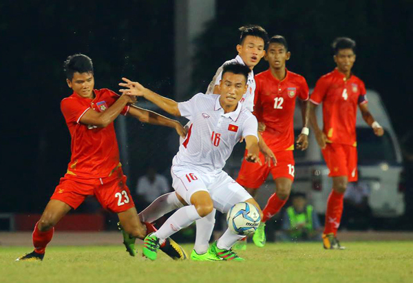Thua ngược Myanmar, U18 Việt Nam sớm chia tay Giải vô địch U18 Đông Nam Á 2017 - Ảnh 2