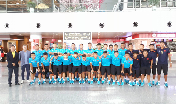 U18 Việt Nam đã có mặt tại Myanmar - Ảnh 1