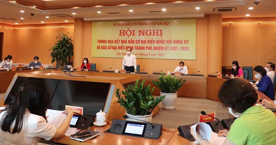 Hà Nội: Sẽ sớm công bố kết quả bầu cử đại biểu HĐND TP nhiệm kỳ 2021-2026 - Ảnh 1