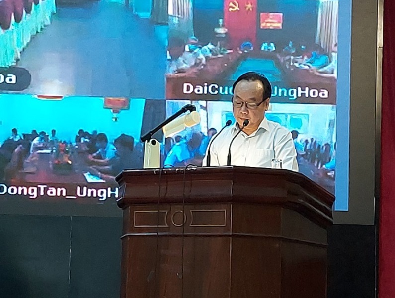 Ứng cử viên đại biểu HĐND TP Hà Nội khóa XVI vận động bầu cử tại huyện Ứng Hòa - Ảnh 4