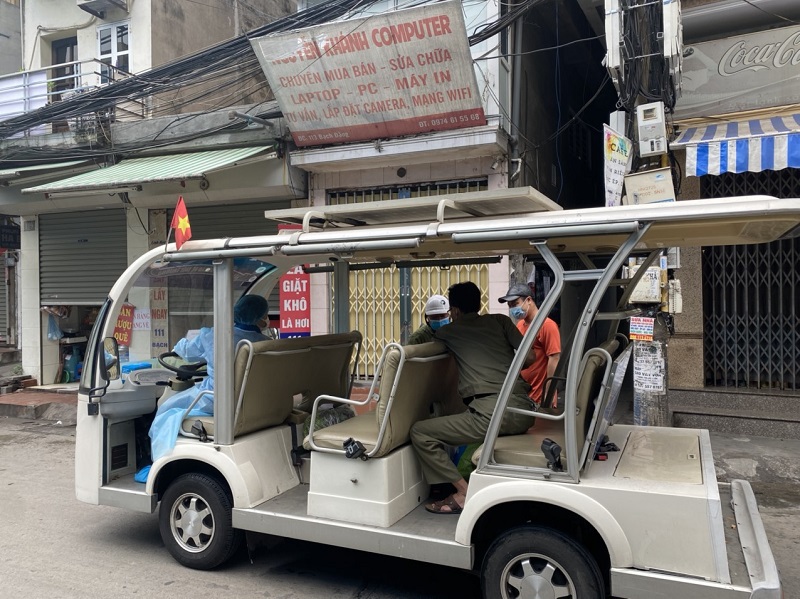 Quận Hoàn Kiếm: Hàng hóa dồi dào, phong phú không để người dân thiếu lương thực, thực phẩm trong khu cách ly y tế - Ảnh 1