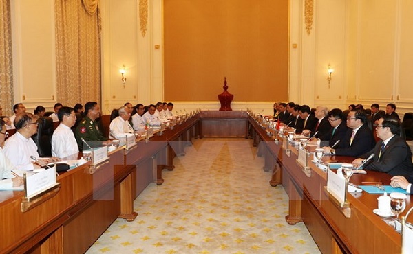Việt Nam - Myanmar ký kết 4 văn bản hợp tác - Ảnh 1