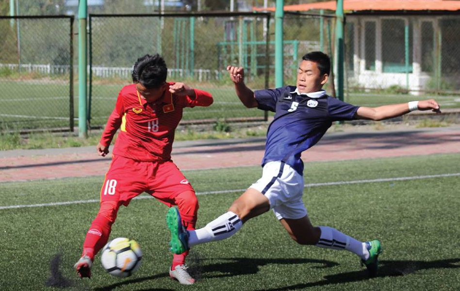 Chơi thiếu người nhưng U16 Việt Nam vẫn vượt qua Campuchia - Ảnh 1