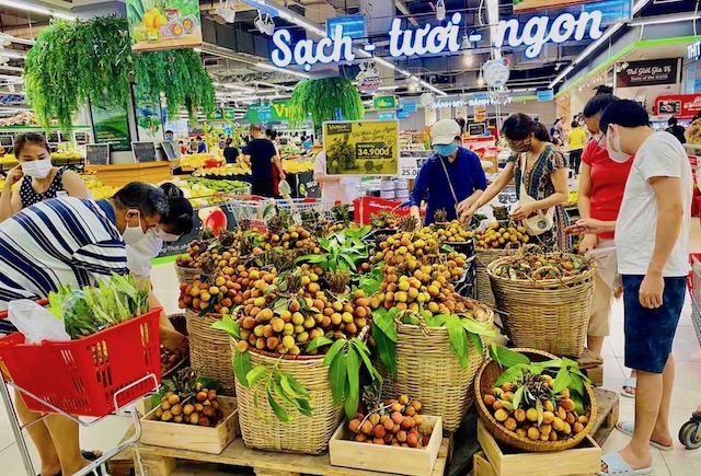 VinCommerce hỗ trợ thu mua 2.000 tấn vải thiều cho nông dân Bắc Giang - Ảnh 1