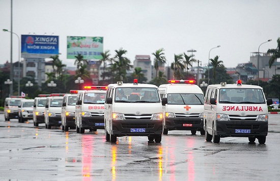 Bộ Y tế điều xe cấp cứu đặc chủng tới Đà Nẵng phục vụ APEC - Ảnh 1