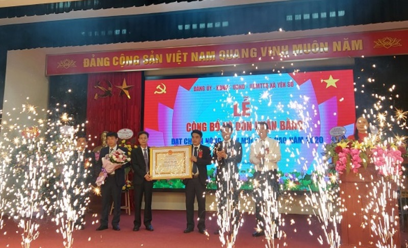 Xã Yên Sở, huyện Hoài Đức: Được công nhận tiêu chí Nông thôn mới nâng cao - Ảnh 2