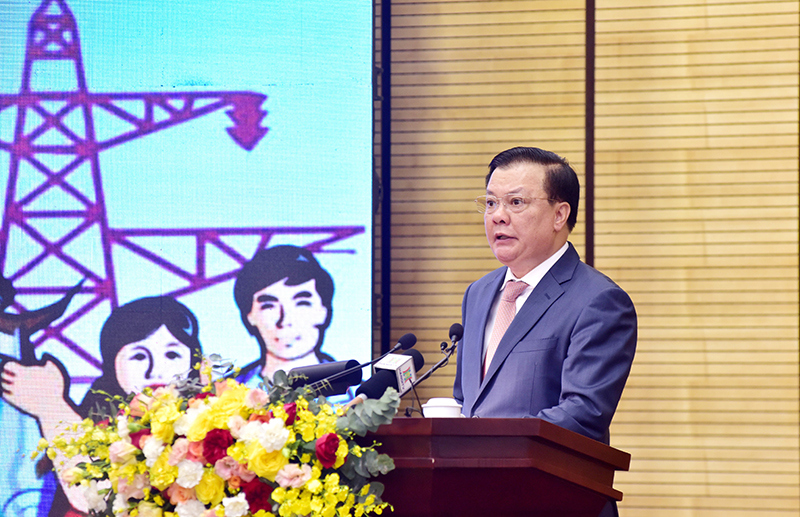 Bí thư Thành ủy Hà Nội Đinh Tiến Dũng: Đảm bảo việc học tập, quán triệt 10 chương trình công tác đạt kết quả, chất lượng tốt nhất - Ảnh 1