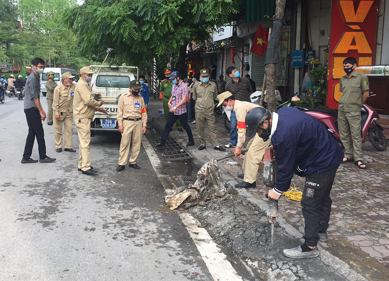 Quận Đống Đa tăng cường các biện pháp để phòng, chống Covid-19 - Ảnh 3