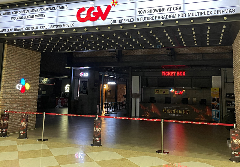 Quận Đống Đa: Các rạp chiếu phim, phòng gym chấp hành nghiêm việc đóng cửa để phòng chống dịch Covid-19 - Ảnh 2