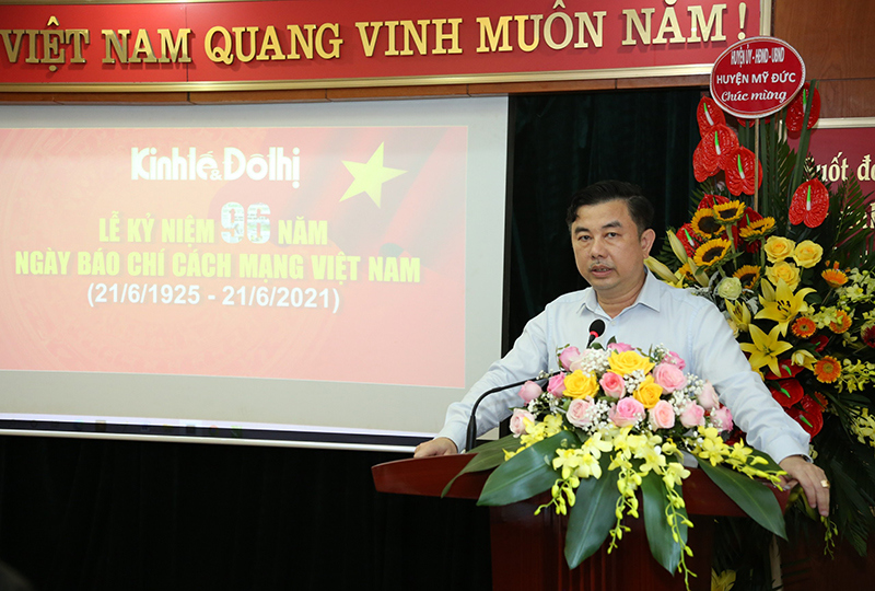 Báo Kinh tế&Đô thị kỷ niệm 96 năm Ngày Báo chí cách mạng Việt Nam, ra mắt Liên Chi hội Hội nhà báo - Ảnh 1