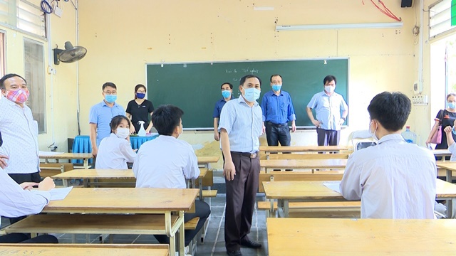 Huyện Thường Tín chuẩn bị an toàn tuyệt đối cho kỳ thi tốt nghiệp THPT năm 2021 - Ảnh 2