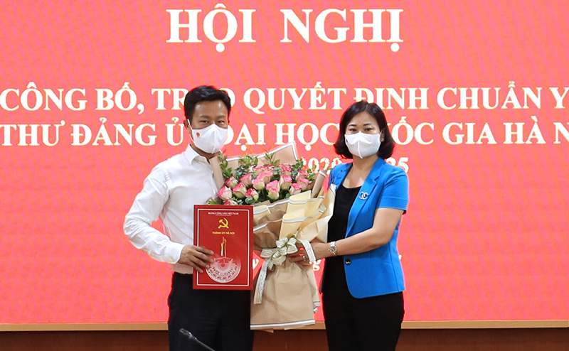 Ông Lê Quân được chuẩn y làm Bí thư Đảng uỷ Đại học Quốc gia Hà Nội - Ảnh 1