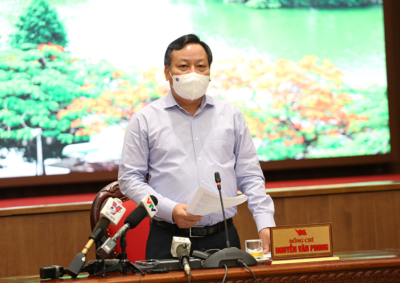 Phó Bí thư Thành ủy Nguyễn Văn Phong: Hà Nội ưu tiên các nguồn lực để phục vụ công tác phòng, chống dịch - Ảnh 1