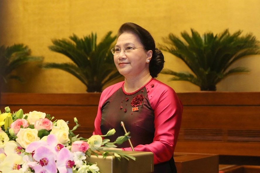 Quốc hội tiến hành miễn nhiệm Chủ tịch Quốc hội Nguyễn Thị Kim Ngân - Ảnh 1
