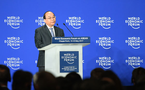 Hoạt động của Thủ tướng Chính phủ tại Diễn đàn Kinh tế thế giới về ASEAN - Ảnh 1
