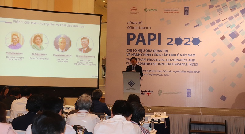 Công bố Chỉ số PAPI 2020: Quản trị công cải thiện, tăng lòng tin của người dân và hiệu quả phòng chống Covid-19 - Ảnh 2