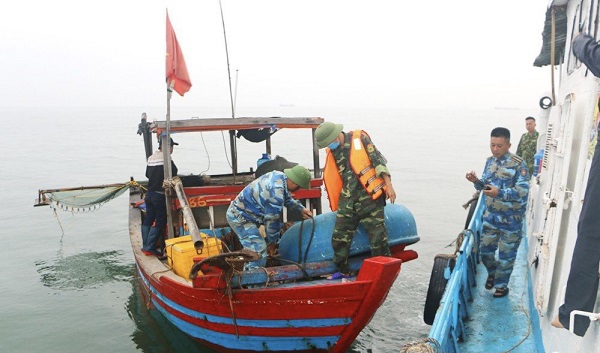 Nghệ An: Dùng kích điện đánh bắt hải sản, 3 tàu cá bị xử phạt - Ảnh 2