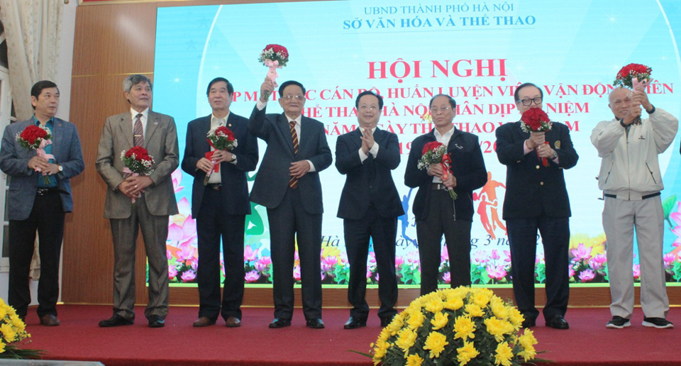 Sở VH&TT Hà Nội tổ chức gặp mặt cán bộ, HLV, VĐV thể thao nhân dịp Kỷ niệm 75 năm Ngày Thể thao Việt Nam - Ảnh 2