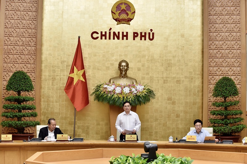 Thủ tướng Phạm Minh Chính chủ trì phiên họp Chính phủ - Ảnh 1