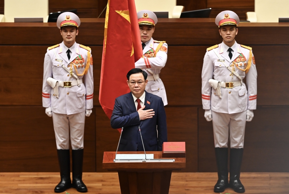 Bí thư Thành ủy Hà Nội Vương Đình Huệ được bầu làm Chủ tịch Quốc hội - Ảnh 1