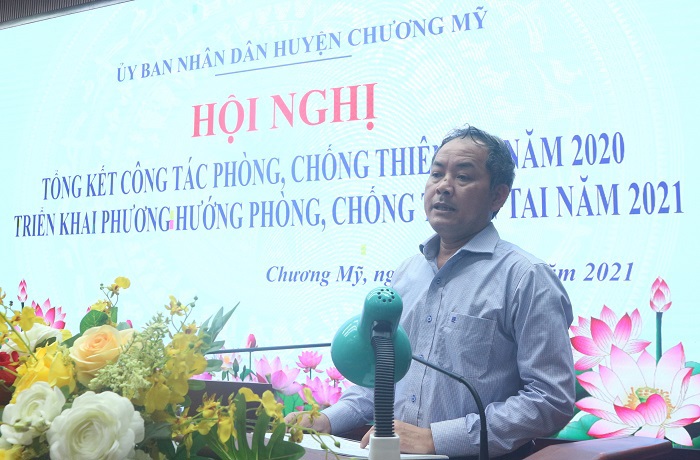 Chương Mỹ: Hạn chế thấp nhất tổn thất do thiên tai - Ảnh 1