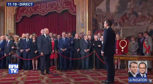 Tổng thống Pháp Emmanuel Macron tuyên thệ nhậm chức - Ảnh 3
