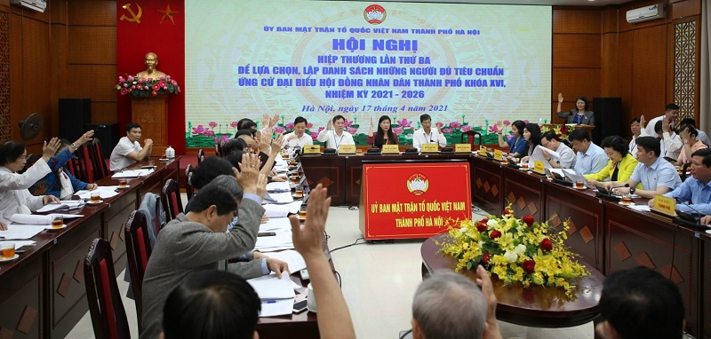Hà Nội: Hiệp thương lần thứ ba thống nhất danh sách 160 người ứng cử đại biểu HĐND Thành phố khóa XVI - Ảnh 4