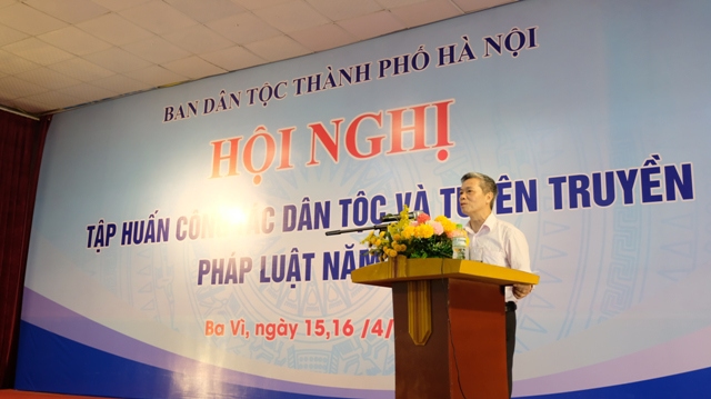 Hà Nội: Tập huấn bầu cử đại biểu Quốc hội và HĐND các cấp cho đồng bào dân tộc huyện Ba Vì - Ảnh 2