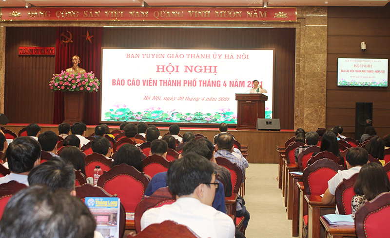 Hà Nội: Tập trung tuyên truyền về 2 cuộc bầu cử đại biểu Quốc hội khóa XV, HĐND các cấp - Ảnh 2