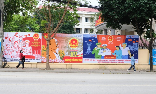 Huyện Sóc Sơn: Đẩy mạnh tuyên truyền bầu cử thông qua mạng xã hội Facebook - Ảnh 1