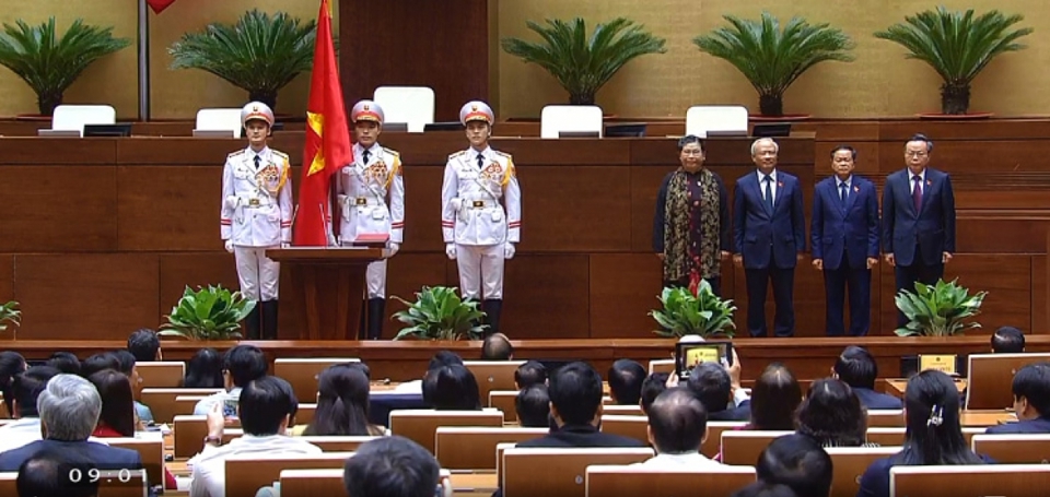 Bí thư Thành ủy Hà Nội Vương Đình Huệ được bầu làm Chủ tịch Quốc hội - Ảnh 3
