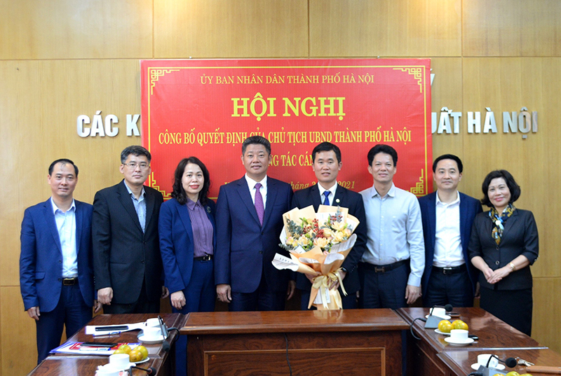 Ông Nguyễn Hoài Nam được bổ nhiệm làm Phó Trưởng ban Ban Quản lý các Khu công nghiệp và chế xuất Hà Nội - Ảnh 1