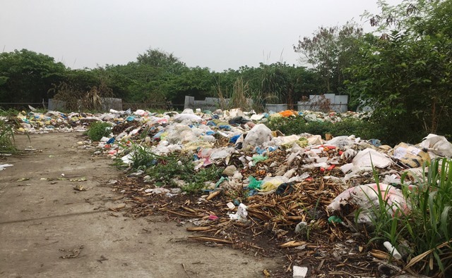 Tại phường Hà Cầu, quận Hà Đông: Rác, phế thải gây ô nhiễm môi trường ở nhiều nơi - Ảnh 5