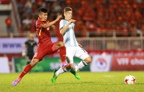 U20 Việt Nam non nớt trước một U20 Argentina đẳng cấp - Ảnh 1